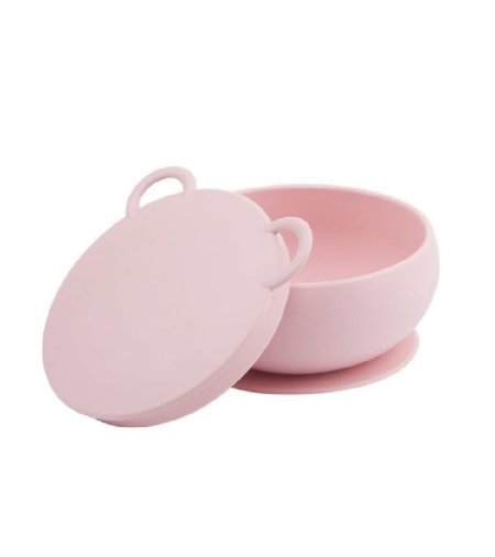 Minikoioi Bowly Bowl With Lid Pinky Pink Tjskidscom