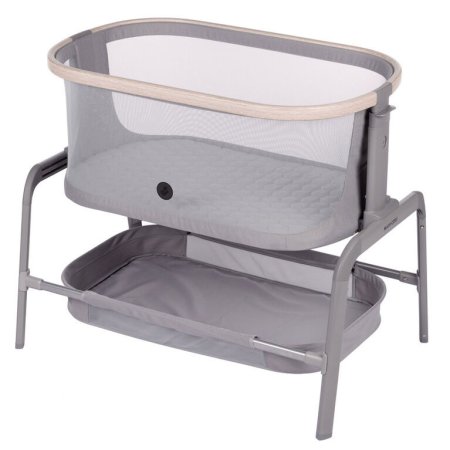 Grey Bassinet | Modern Bassinets & Cradles | Badger Basket